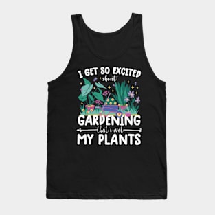 Cool Gardening Design For Men Women Plant Lover Gardener Tank Top